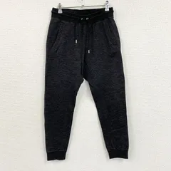 古着 used　NIKE　ナイキ　スウェットパンツ　イージーパンツ　黒　ダークグレー　Mサイズ