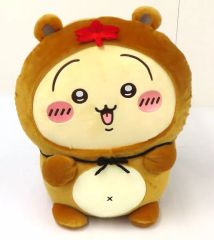 新品】ちいかわ ハチワレver A賞 ドデカたぬきぬいぐるみ たぬきだもん