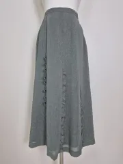 ヴィンテージ 森ガール フリル装飾 ロングスカート