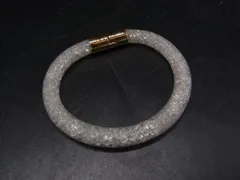 SWAROVSKI スワロフスキー ビジュー ブレスレット アクセサリー レディース ホワイト系×ゴールド系 DM4997のサムネイル