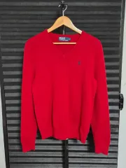 ポロ ラルフローレン ラムウール Vネック ニット セーター | 00203