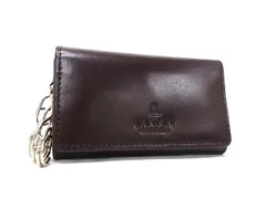 ■美品■ LANVIN ランバン レザー 5連 キーケース 鍵入れ メンズ レディース ブラウン系 DM6159のサムネイル
