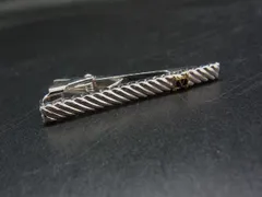 ■美品■ VALENTINO GARAVANI ヴァレンティノ ガラヴァーニ タイピン タイクリップ アクセサリー 紳士 メンズ シルバー系 DM5057のサムネイル