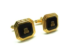 LANVIN ランバン カフスボタン カフリンクス アクセサリー 紳士 ビジネス メンズ ゴールド系 DM5065のサムネイル