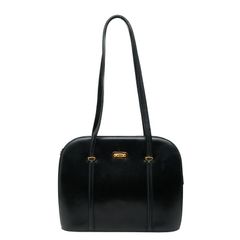 極美品 BALLY バリー ショルダーバッグ 肩掛け レザー ブラック 金具