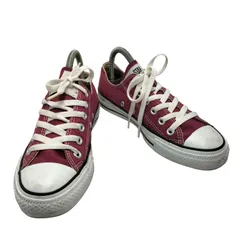 コンバース CONVERSE CANVAS ALL STAR OX 1C030 MAROON  レディース CONVERSE：5 