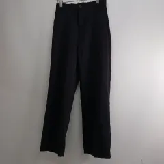 ブラック 基本 スラックス パンツ 26 サイズ 春 夏 58608