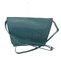 LOEWE ロエベ ショルダークラッチバッグ  アナグラム/ナッパレザー/ダークグリーン ヴィンテージ     / 240001195016