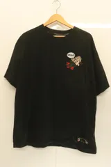【中古】 GRAF&WU メンズTシャツ XL Tシャツ GRAF&WU XL 黒 ブラック 刺繍 ワッペンのサムネイル