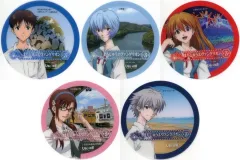 【中古】コースター 全5種セット 紙製コースター 「エヴァンゲリオン×宇部市 まちじゅうエヴァンゲリオン まちじゅうエヴァグルメフェア 第3弾」 対象メニュー注文特典