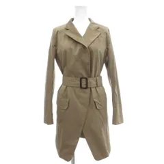 ユニクロ UNIQLO +J チェスターコート S ベージュ 長袖 ベルト付き /ML ■GY66