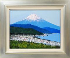 山田紀義　富士日本平(F4)油絵 山田紀義 富士日本平(F4)油絵 - メルカリ