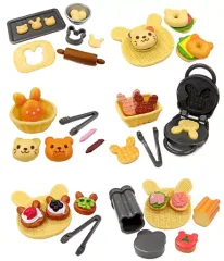 【中古】おもちゃ 全6種セット 「シルバニアファミリー こんがりオーブン!森のパン屋さん」