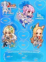 【中古】同人アクセサリー・小物系 【ブルーアーカイブ】ティーパーティーオーロラアクリルジオラマプレート 桐藤ナギサ＆聖園ミカ＆百合園セイア(no one) C102/virgin soil