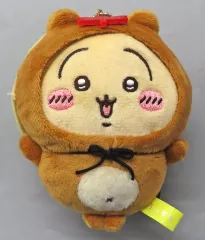 【中古】ぬいぐるみマスコット・ぬいぐるみバッジ うさぎ ぜったいたぬきなマスコット 「ちいかわマーケット ちいかわくじ ちいかわ なんかチイさくてかわいいやつ たぬきだもんくじ」 C賞