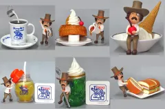 【中古】トレーディングフィギュア 全6種セット 「～ちょっと一息～ ですくdeコメダ珈琲店」