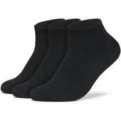 【新品】 [テスラ] 靴下 スポーツソックス 男女兼用 [抗菌防臭・吸汗速乾] くるぶし ショート クッション アウトドア カジュアル ソックス 3足組 メンズ レディース スニーカーソックス JPB JPB TM-MZS303-JPBLK_L