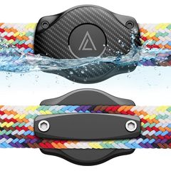 【新品】 AirTag 犬用首輪ホルダー IPX8 防水カーボンファイバーマウント (1パック) 超耐久性 Apple Airtagケース 全幅の首輪にフィット 小中大型犬&猫の首輪用 | Citymore…