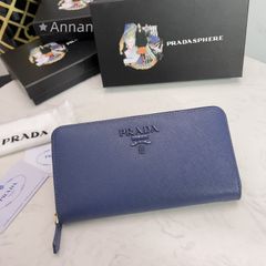 美品✨プラダ 長財布 ラウンドジップ オーガナイザー サフィアーノ