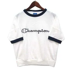 チャンピオン CHAMPION シャダンワッフルプラス Tシャツ 半袖 2023SS ホワイト 白 M CW-XS314
