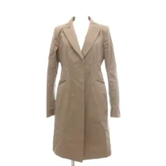 ユニクロ UNIQLO +J チェスターコート M ベージュ系 無地 長袖 /ML ■GY66