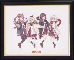 ゆるゆり＆大室家 直筆サイン入りメモリアルアート ゆるゆり、大室家×アトレ(2021年) アートグラフ(ごらく部) - メルカリ