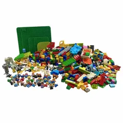 ★ DUPLO デュプロ LEGO レゴ 大量 まとめ商品 フィグ 約32点 動物フィグ 約34点 パーツ 基礎版 オールドフィグ 現状品 9.65kg