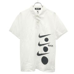 限定コラボ！ブラックコムデギャルソン×ナイキラボポロシャツS/NIKE 