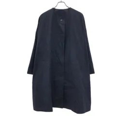 ARTS&SCIENCE アーツアンドサイエンス ノーカラーコットンシルクバルキーコート 091-L167-237 ネイビー 1のサムネイル