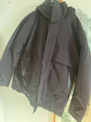 ユニクロ ジルサンダー ハイブリッド ダウン パープル サイズM