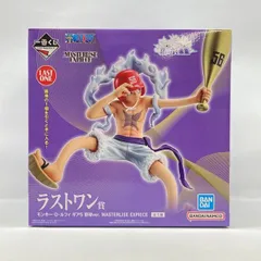 【中古】バンダイ 一番くじ ワンピース 思い描く未来 ラストワン賞 モンキー・D・ルフィ ギア5 野球Ver. 未開封品[97]