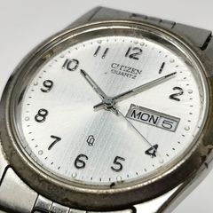 腕時計メンズ動作品シチズンCITIZEN自動巻き銀4-820096TA不安定 - メルカリ