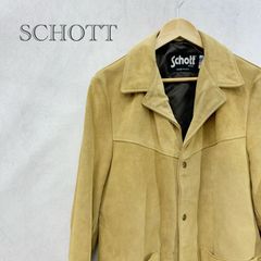 USA製SCHOTT 3rdタイプ スエードトラッカージャケットレザージャケット