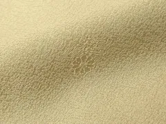 平和屋着物■上質な色無地　舞花地紋　若芽色　鈴乃屋扱い　　正絹　逸品　CABE3250ev