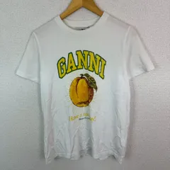 GANNI ガニー Tシャツ キャラクタープリント ホワイト レディース 古着 ストリート Y2Kのサムネイル