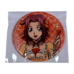 コードギアス 反逆のルルーシュ 紅月カレン 缶バッジ プライズ 訳あり