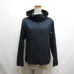 ユニクロ UNIQLO ポケッタブル UVカット パーカー M ネイビー