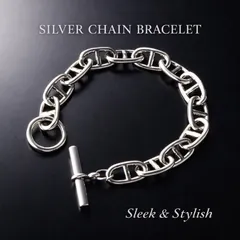 シルバー925 ブレスレット アンカーチェーン メンズ レディース 太め 重厚感 ユニセックス シンプル 高級感 おしゃれ 個性的 人気 ギフト プレゼント 刻印あり 新品 8