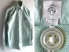 USA製 BLACK FLEECE BY Brooks Brothers ブラックフリース ブルックスブラザーズ オックスフォードシャツ BDシャツ BB00 ライトグリーン 男女着用可