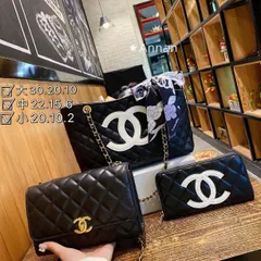 高級  人気商品 CHANEL シャネル  ショルダーバッグ ハンドバッグ  財布  3点セット