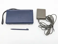 【動作確認済】ニンテンドーDS Lite 本体 ネイビー USG-001 タッチペン＆充電器付き 任天堂 DSライト