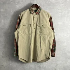 90's Polo by Ralph Lauren Cotton＆Linen プルオーバーシャツ
