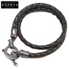 Dr MONROE ドクターモンロー 925金具 イントレチャートレザー 2連のサムネイル