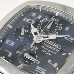 不動】SEIKO Premier セイコー プルミエ メンズ腕時計 デイト - メルカリ
