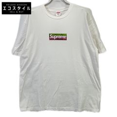 Supreme シュプリーム ホワイト Los Angeles Box Logo Tシャツ XL