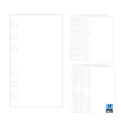 A6 バインダー用 シール専用台紙 10 枚入り 下敷き シール帳 剥離紙 はがせる プラバン シール手帳 ミニ 仕切り板 コラージュ 女の子