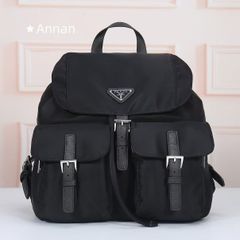 プラダ リュック 三角プレート 巾着 ベルト ダブルポケット ナイロン