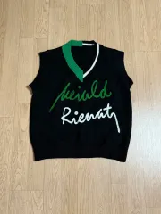 クロップド ニットベスト