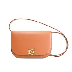 鑑定済LOEWE ブラウン ショルダーバッグ18cm - メルカリ