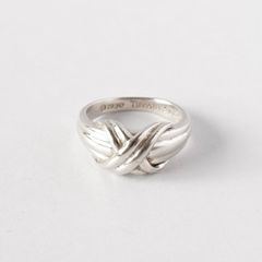 Tiffany & Co. シグネチャークロス リング ヴィンテージ 6.5号 - メルカリ